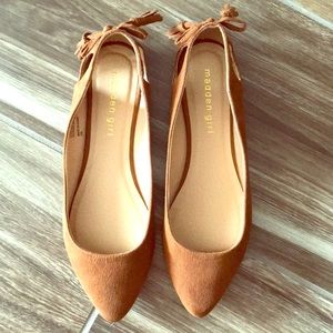 Madden girl tan flats